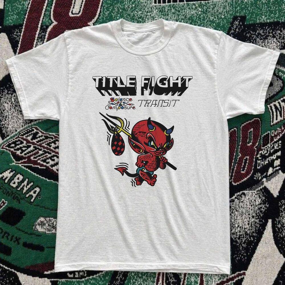 Style Title Fight White Graphic Tee